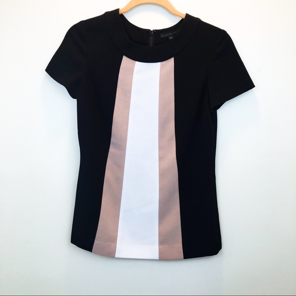 Rachel Zoe | Color blocking blouse